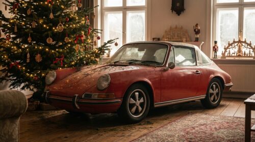 Ein Porsche 911 wurde 31 Jahre lang unter dem Tannenbaum vergessen