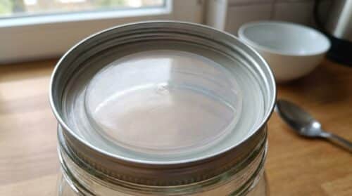 Wenige Menschen wissen, wofür die Plastikscheibe in den Deckeln von Gläsern dient